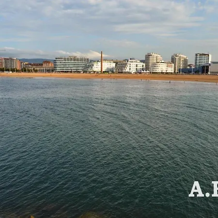Playa A - Primera Linea De Playa - Wifi Gratis Appartement Gijón
